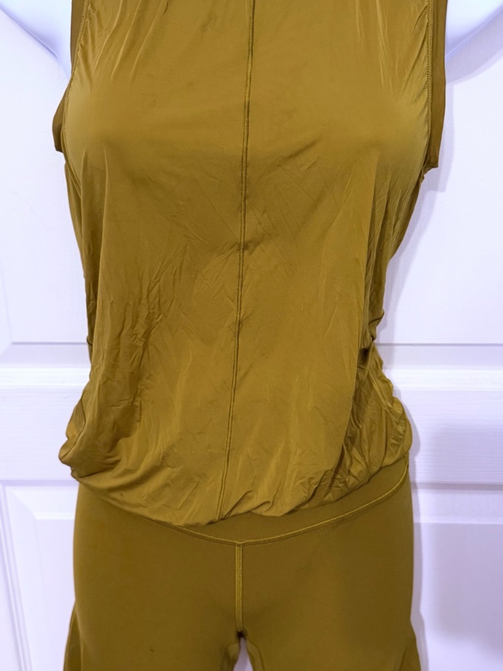 lululemon athletica Olive Green Sleeveless Active Tank